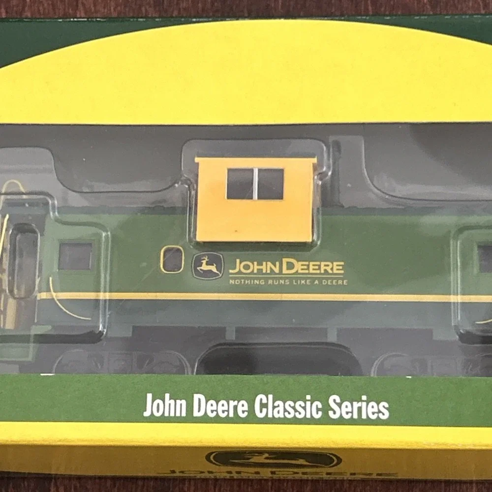 7721 Athearn John‎ Deere Wide Vision Train Caboose New F1